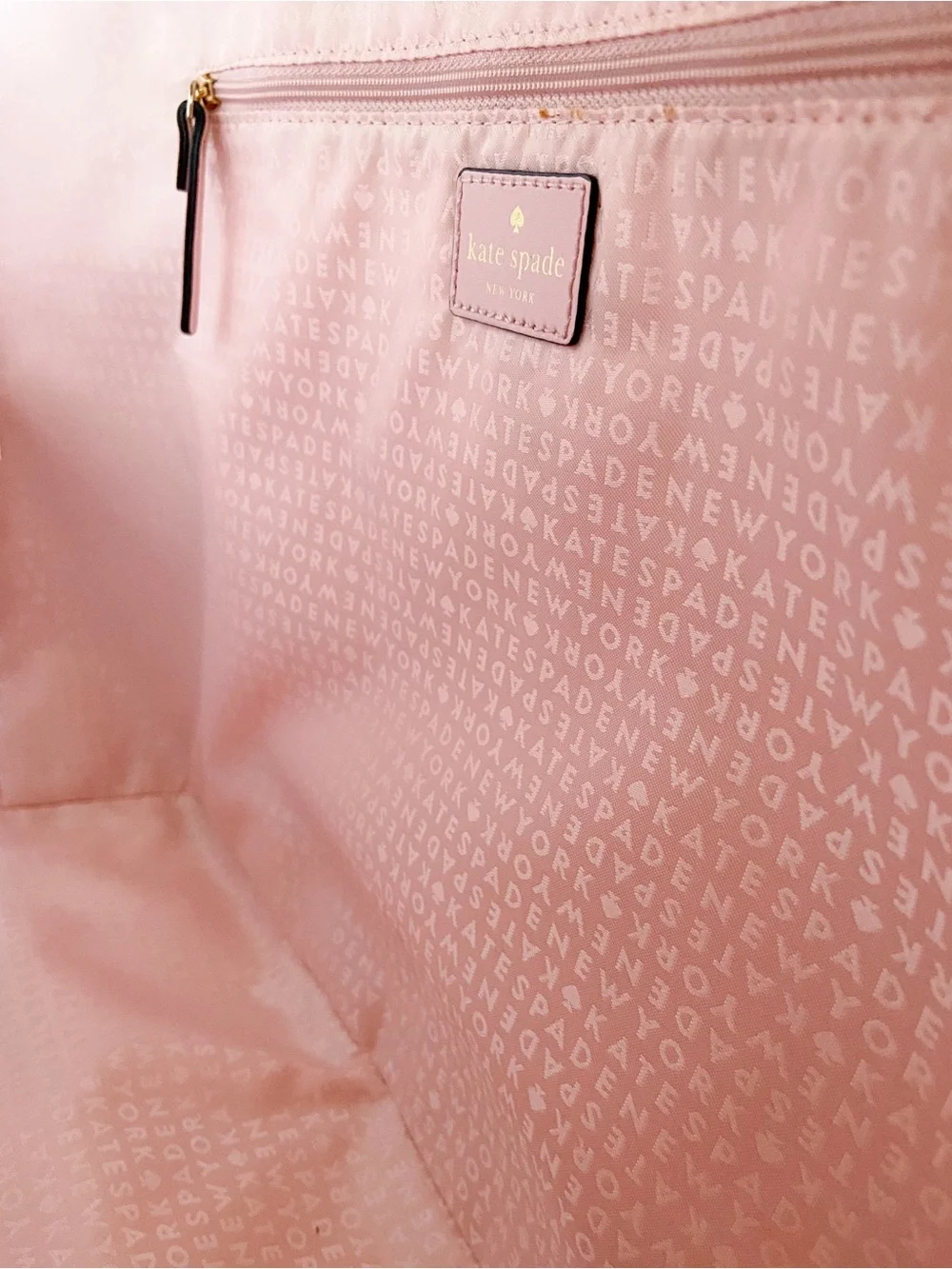 Kate Spade Sawyer Street Tori Zip Top Large Tote Bag Slipper Pink Balletcore